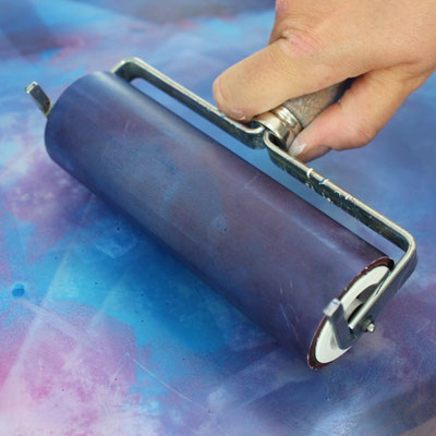 Druckgrafik kennenlernen und Workshops, Monotypie