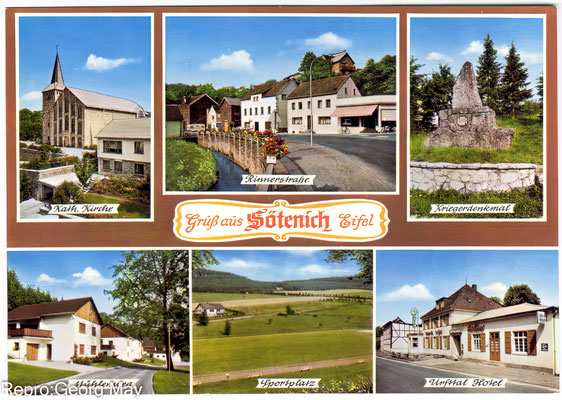 Postkarte Ortsansichten Sötenich