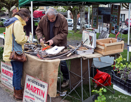 Foire de Giat (le rémouleur - affûteur) - Auvergne - France (2017)
