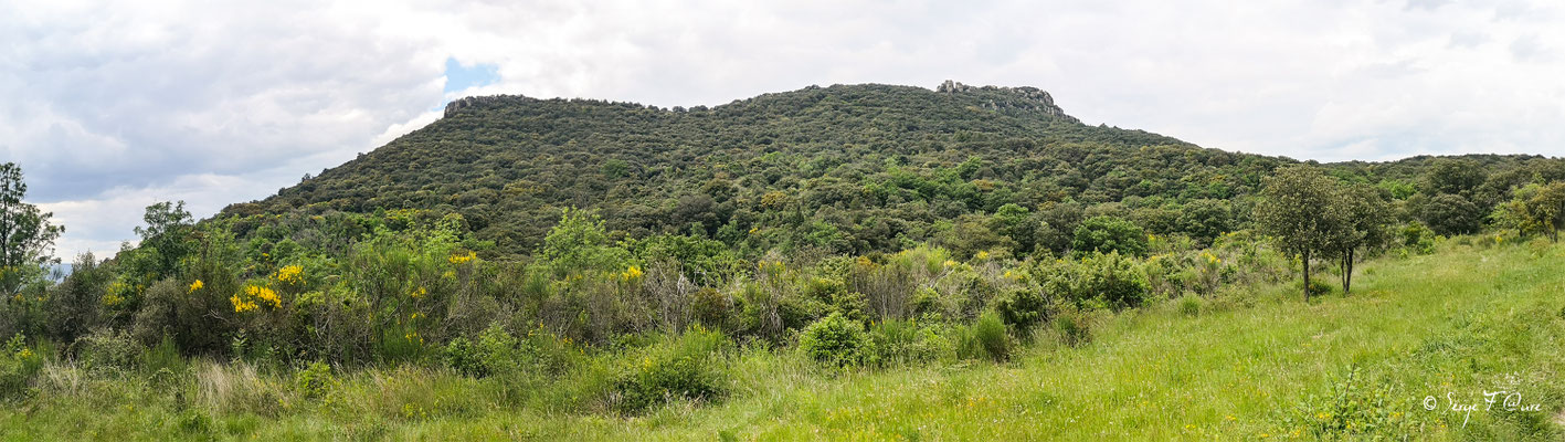 En allant au Roc des 2 Vierges à Saint Saturnin de Lucian