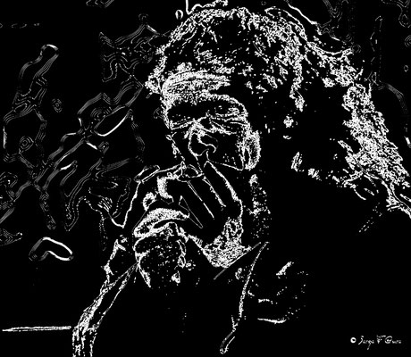 Portrait au trait par Serge Faure