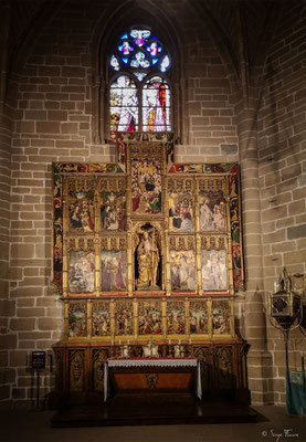 Intérieur de la Cathédrale Sainte-Marie de Pampelune - Sur le chemin de Compostelle