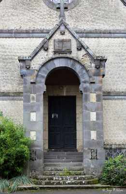 Entrée du Temple de La Bourboule - Auvergne - France
