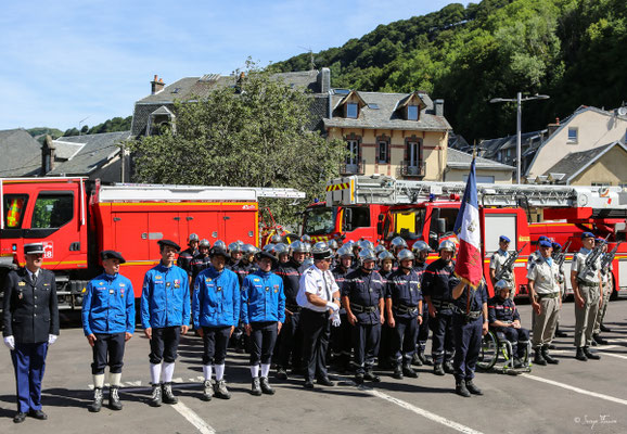 Défilé du 14 juillet 2023 - Le Mont Dore - Massif du Sancy - Auvergne - France 