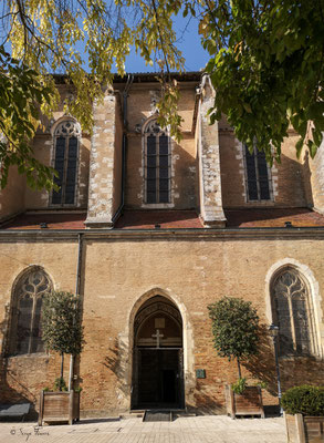 La cathédrale Saint-Luperc d'Eauze est une ancienne cathédrale située à Eauze dans le département du Gers - France - Sur le chemin de Compostelle 