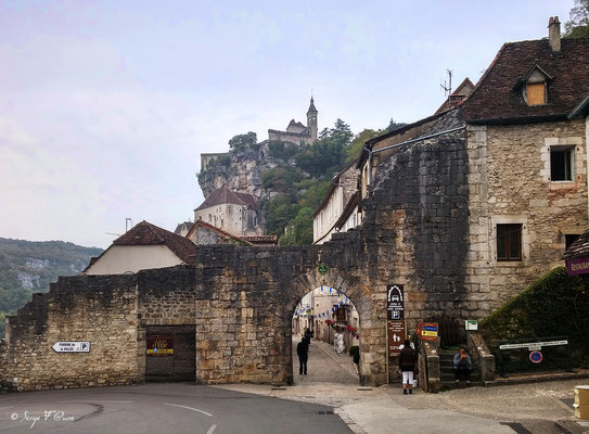 Porte de Rocamadour - Sur le chemin de Compostelle - Variante de Rocamadour