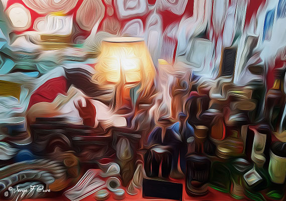 Photo façon tableau peinture Serge Faure