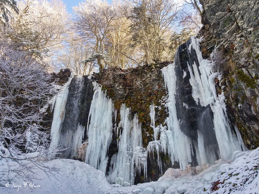 Cascade du saut du loup - le Mont Dore - Massif du Sancy - Auvergne - France