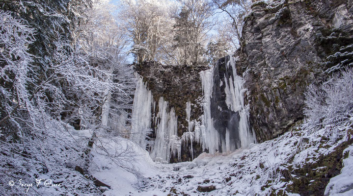 Cascade du saut du loup - Le Mont Dore - Massif du Sancy - Auvergne - France