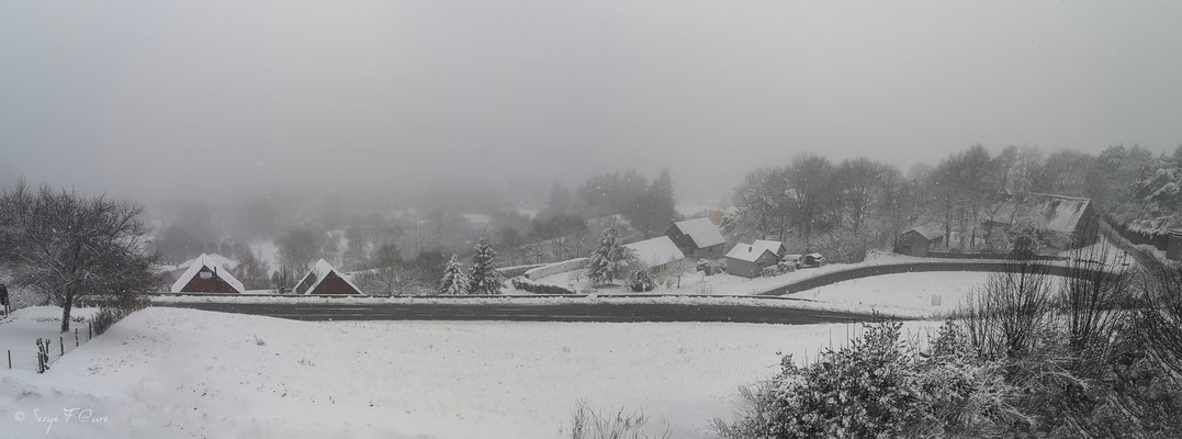 Murat le Quaire "un vrai paysage de Noël" - Massif du Sancy - Auvergne - France