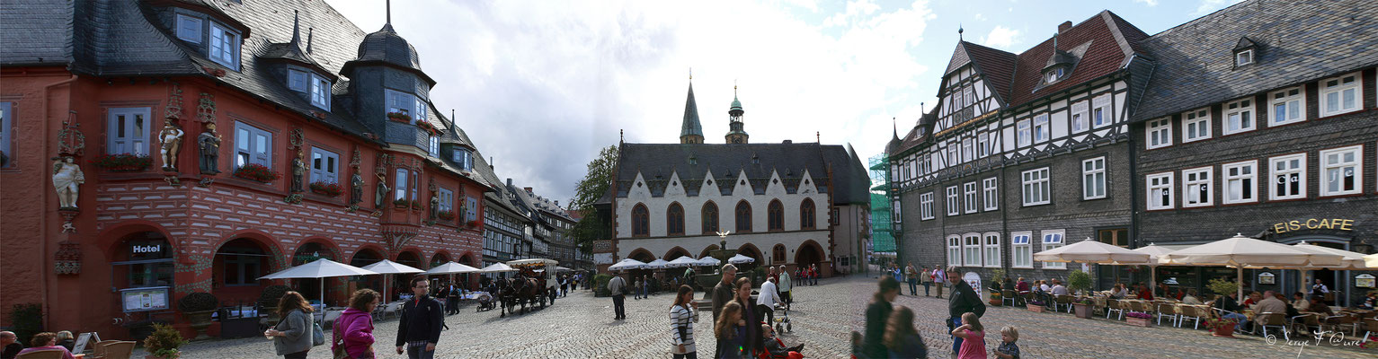 Goslar (ville classée au patrimoine mondial de l'UNESCO) - Le Harz - Allemagne - (le véritable pays des sorcières)