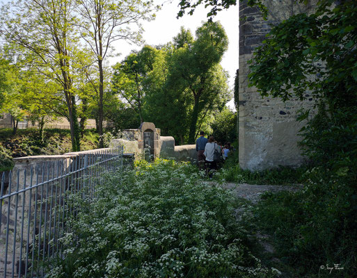 En allant à la rivière "la Morge" à Maringues