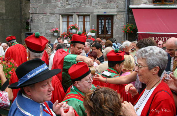 Foire nationale aux vins et aux fromages en 2005 - Besse et Saint-Anastaise - Massif du Sancy - Auvergne - France
