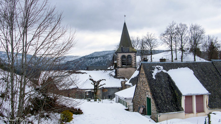 Eglise de Murat le Quaire - Massif du Sancy - Auvergne - France