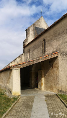 L’église Saint-Girons à Fichous-Riumayou - Les Landes - Sur le chemin de Compostelle