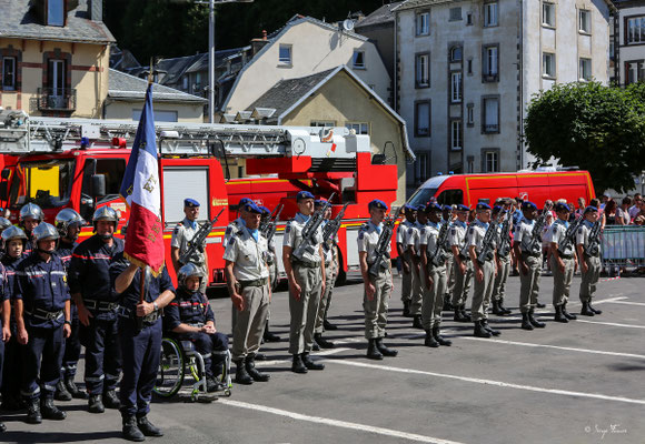Défilé du 14 juillet 2023 - Le Mont Dore - Massif du Sancy - Auvergne - France 