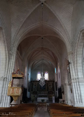 Chœur de Église Saint-Pierre d'Auvillar - France - Sur le chemin de Compostelle