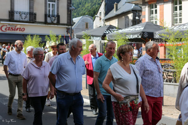 Défilé du 14 juillet 2023 - Le Mont Dore - Massif du Sancy - Auvergne - France 