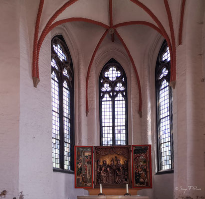 Oeuvre d'art dans l'église protestante Saint-Jacques de Hambourg - Hambourg - Allemagne - Hamburg - Deutchland