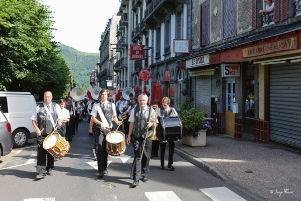 Défilé du 14 juillet 2023 - Le Mont Dore - Massif du Sancy - Auvergne - France 