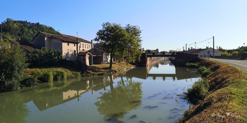 Sortie de Moissac - France - Sur le chemin de Compostelle