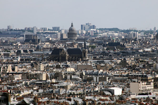Paris vu de Montmartre (Juillet 2010)