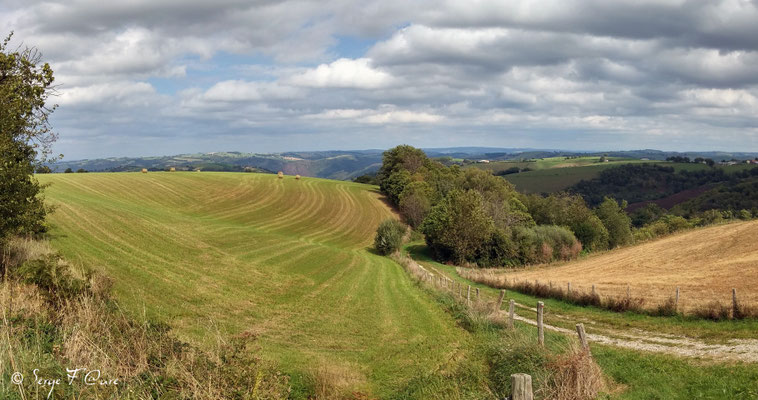 Sur le chemin de St Jacques de Compostelle (santiago de compostela) - Le Chemin du Puy ou Via Podiensis (variante par Rocamadour) - Septembre 2014