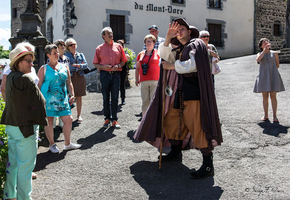 "La virée du pèlerin gourmand" à Orcival - Auvergne - France