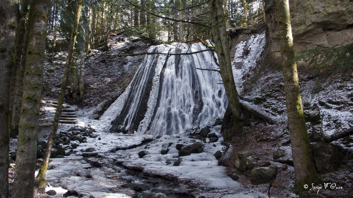 Cascade du Rossignolet - le Mont Dore - Massif du Sancy - Auvergne - France