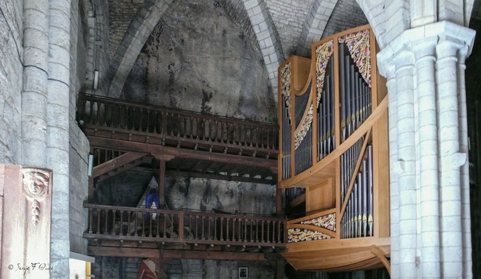 Grand orgue de la basilique Saint-Sauveur de Rocamadour - Sur le chemin de Compostelle