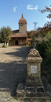 Presbytère à Lanne Soubiran - Gers - Pays de l'Armagnac - France - Sur le chemin de Compostelle 