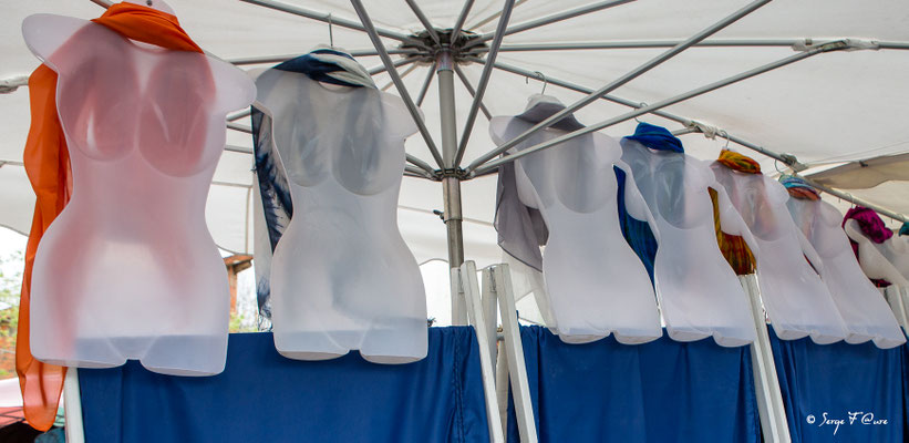 "Sans dessus - dessous et en toute transparence" Foire de Giat - Auvergne - France  (2017)