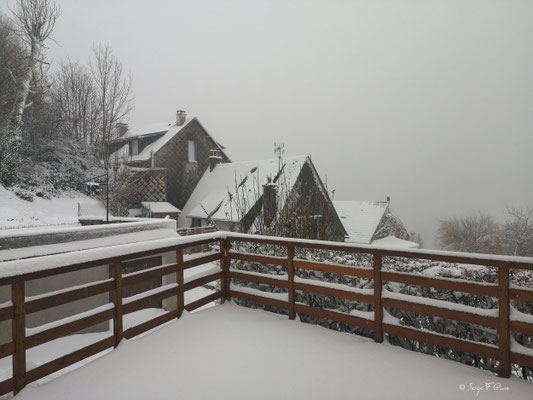 Murat le Quaire "un vrai paysage de Noël" - Massif du Sancy - Auvergne - France