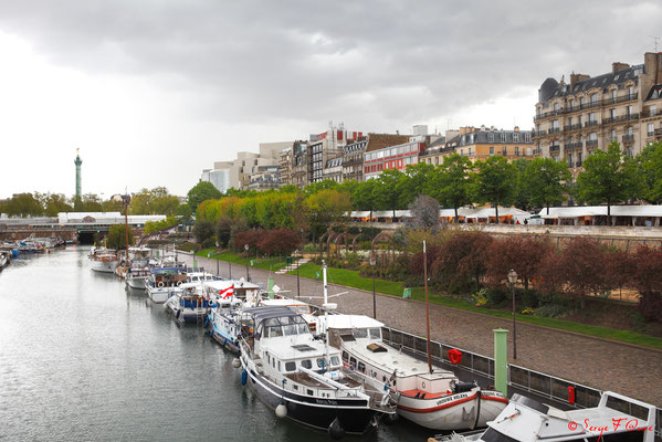 Canal St Martin - Paris - France (Avril 2012)