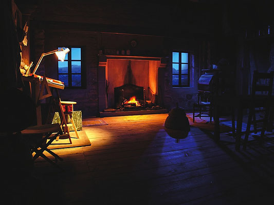 La grange de Julien - Archives Photos du Scénomusée la Toinette et Julien - Murat le Quaire  - Massif du Sancy - Auvergne - France
