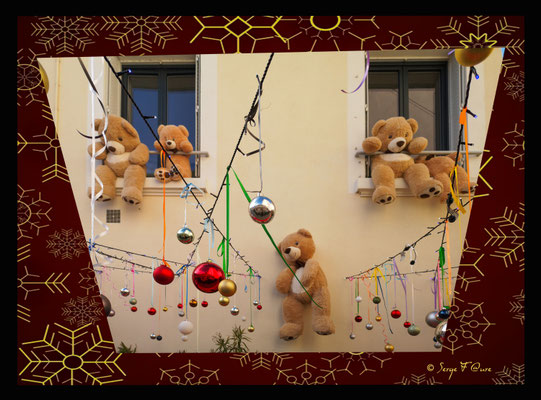 les traditionnelles illuminations de Noël de La Palmeraie, au 19 avenue de Royat à Chamalières - Puy-de-Dôme - Pour illuminer vos yeux et réchauffer les cœurs en cette fin d'année.