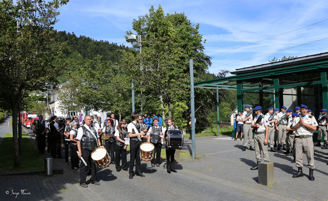 Défilé du 14 juillet 2023 - Le Mont Dore - Massif du Sancy - Auvergne - France 