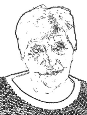 Portrait au trait par Serge Faure