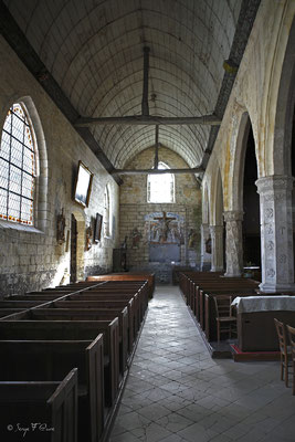 Eglise Saint-Martin de Veules les roses - Pays de Caux - Normandie - France