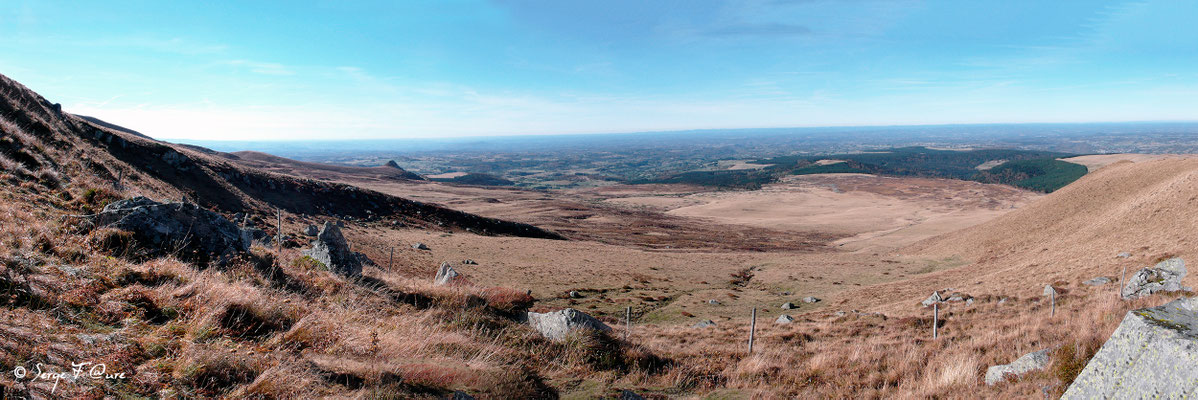 Le plateau des plaines brûlées - Massif du Sancy - Chastreix Sancy - Auvergne - France