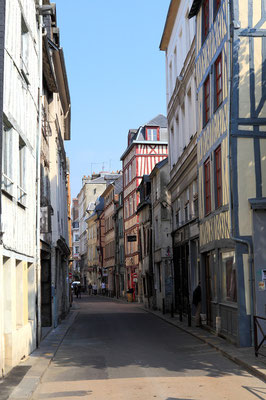 Rue des Bons Enfants - Rouen - Seine Maritime - Normandie - France