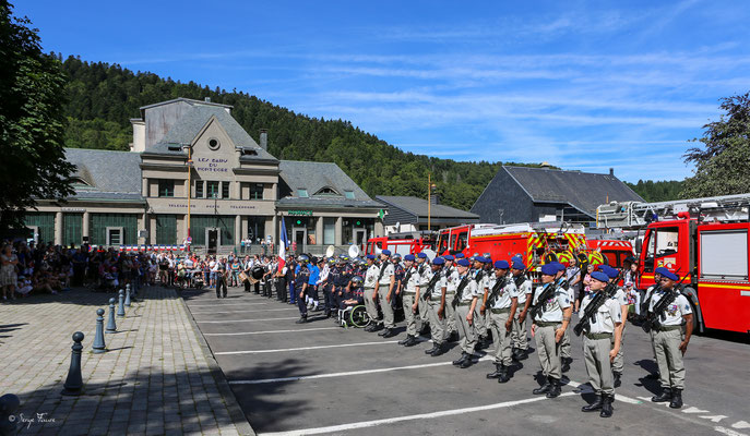 Défilé du 14 juillet 2023 - Le Mont Dore - Massif du Sancy - Auvergne - France 