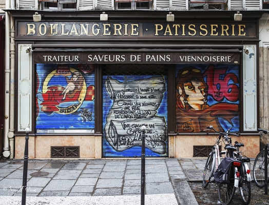 "Carreau du temple - Paris - France" Façades et vitrines par Serge Faure