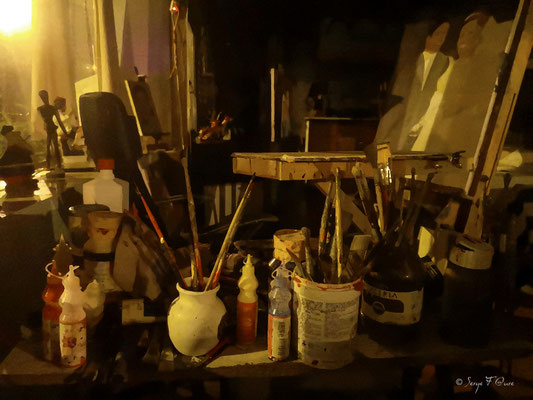 Photo façon tableau peinture Serge Faure