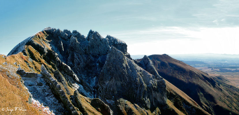 Le Puy de Sancy (altitude de 1886 m) - Auvergne - France