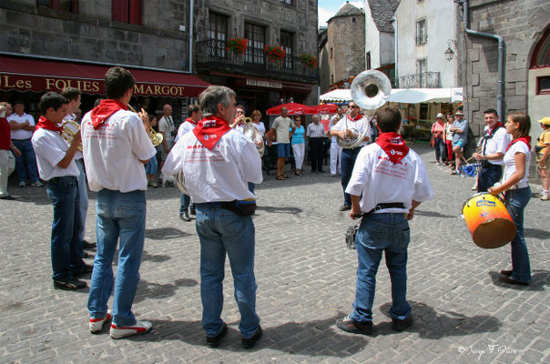 Foire nationale aux vins et aux fromages en 2005 - Besse et Saint-Anastaise - Massif du Sancy - Auvergne - France
