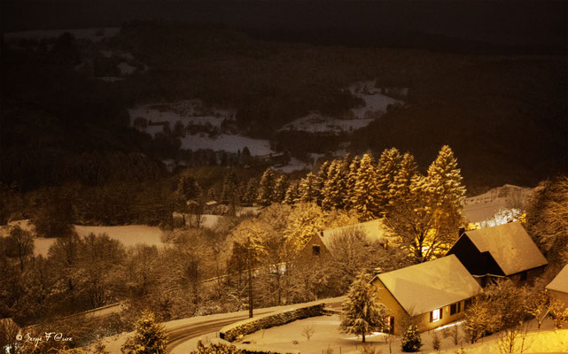 Murat le Quaire "un vrai paysage de Noël" - Massif du Sancy - Auvergne - France