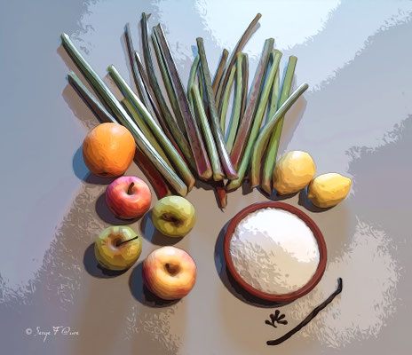 Photo façon tableau peinture Serge Faure