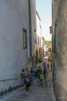 Dans les ruelles de Maringues