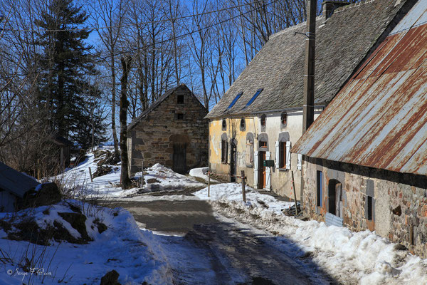 L'Usclade - Petit hameau de Murat le Quaire - Massif du Sancy - Auvergne - France